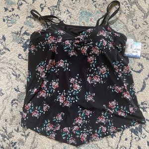 Maurices Bathing Suit Top Tankini only - washed but not worn